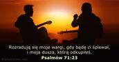 Psalmów 71:23