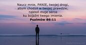 Psalmów 86:11