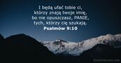Psalmów 9:10
