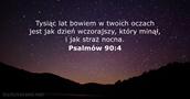 Psalmów 90:4