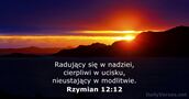 Rzymian 12:12