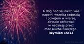 Rzymian 15:13