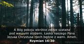 Rzymian 16:20