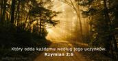 Rzymian 2:6