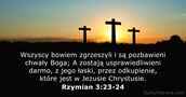 Rzymian 3:23-24