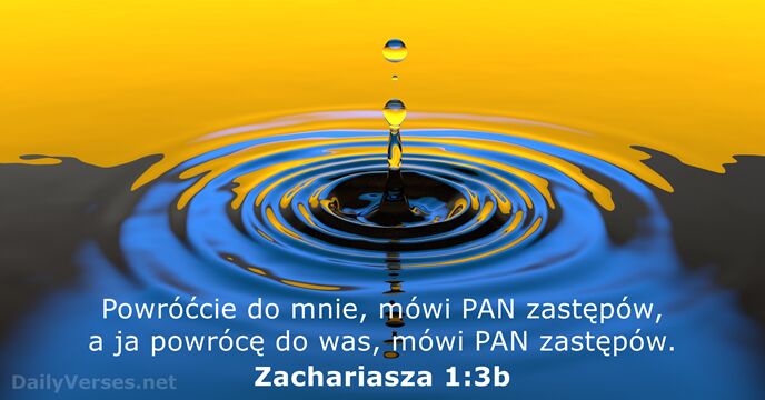 Zachariasza 1:3b