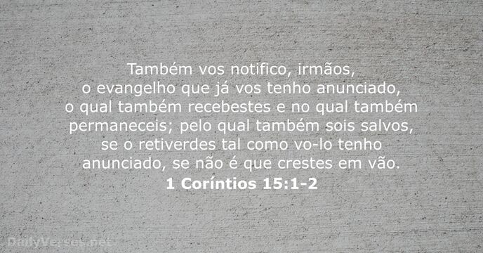 1-corintos 15:1-2