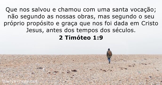 2 Timóteo 1:9