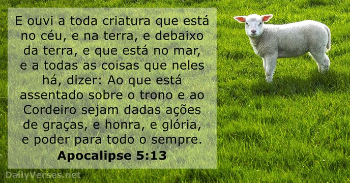 apocalipse 5:13