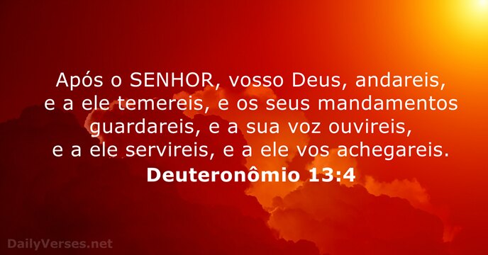 deuteronomio 13:4