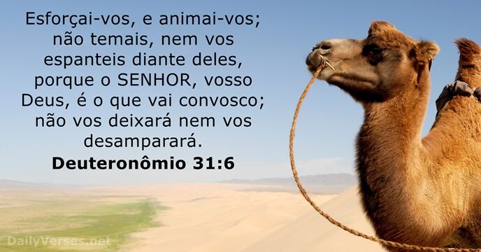 deuteronomio 31:6