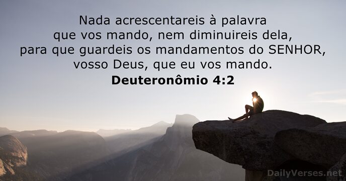 deuteronomio 4:2