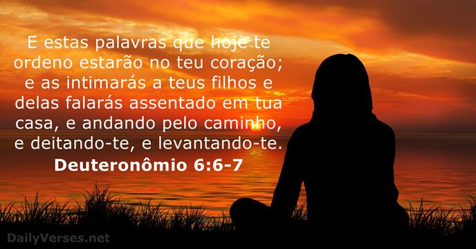 deuteronomio 6:6-7
