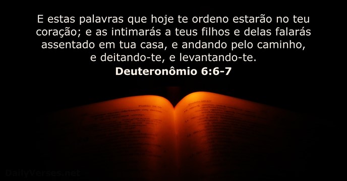 deuteronomio 6:6-7