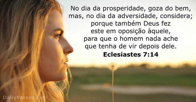 eclesiastes 7:14