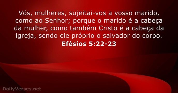 Efésios 5:22-23