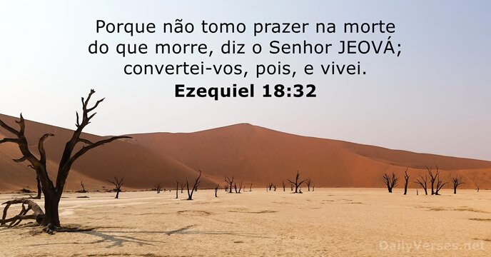 ezequiel 18:32