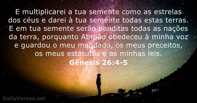Gênesis 26:4-5