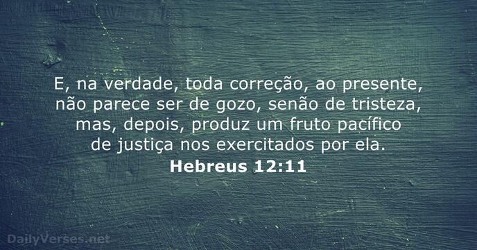 hebreus 12:11