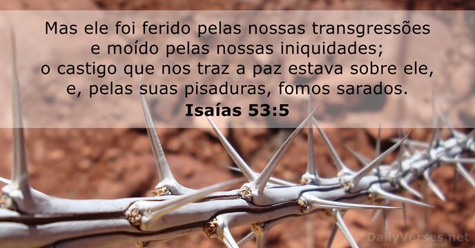 isaias 53:5