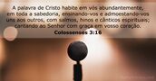 Colossenses 3:16