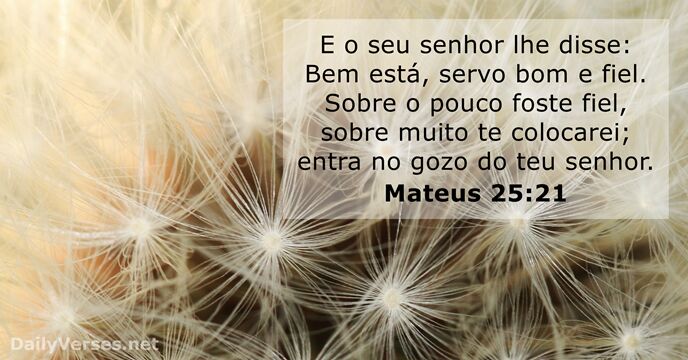 mateus 25:21