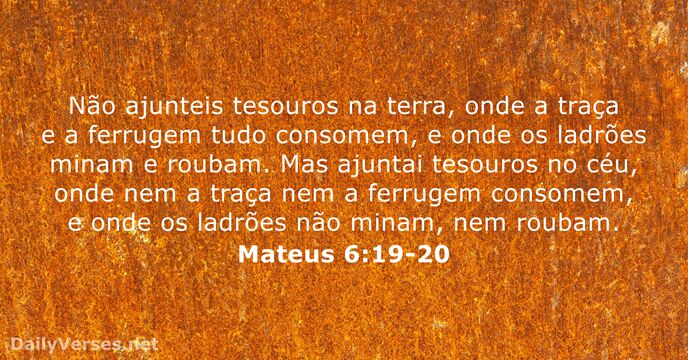 mateus 6:19-20