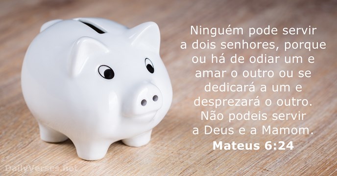 mateus 6:24