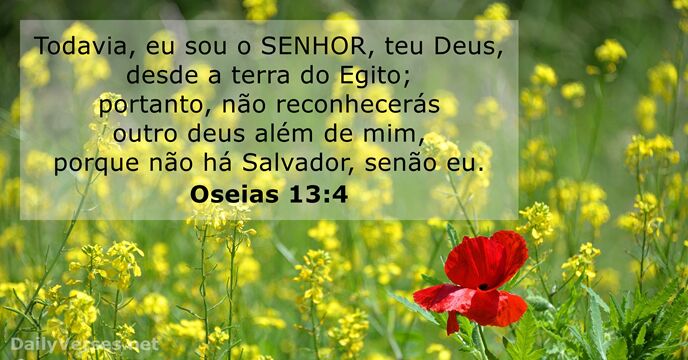 Oseias 13:4