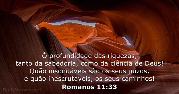 romanos 11:33