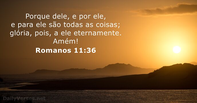 romanos 11:36