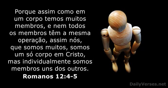 romanos 12:4-5