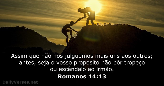romanos 14:13