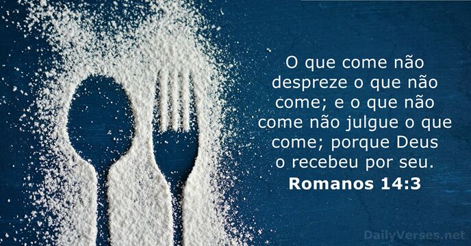 romanos 14:3