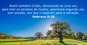hebreus 9:28