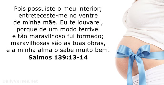 Salmos 139:13-14