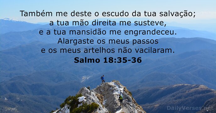 salmos 18:35-36