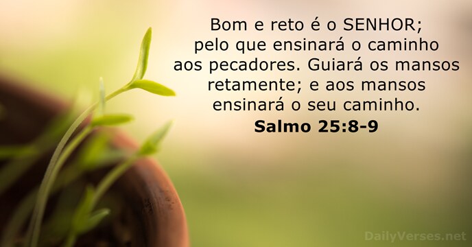 salmos 25:8-9