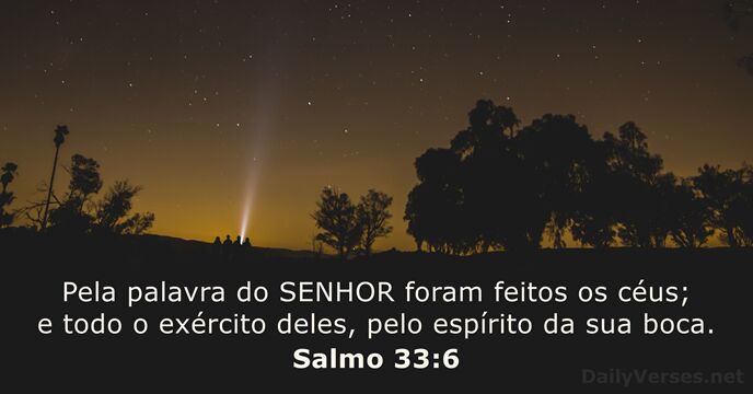 salmos 33:6