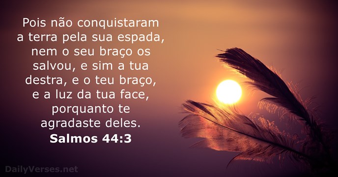 salmos 44:3