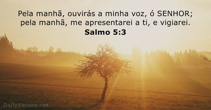 salmos 5:3