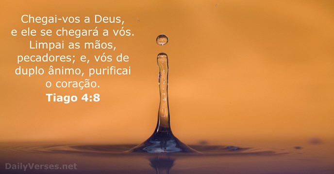 tiago 4:8