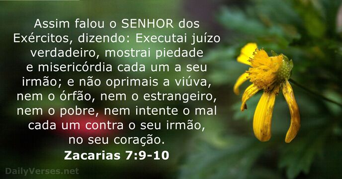 zacarias 7:9-10