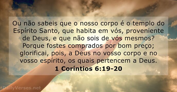 1 Coríntios 6:19-20