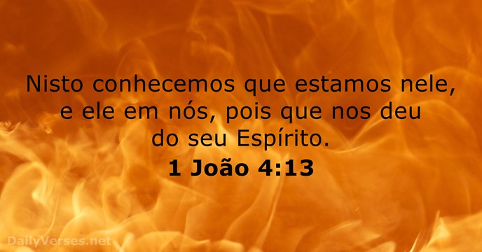 1 João 4:13