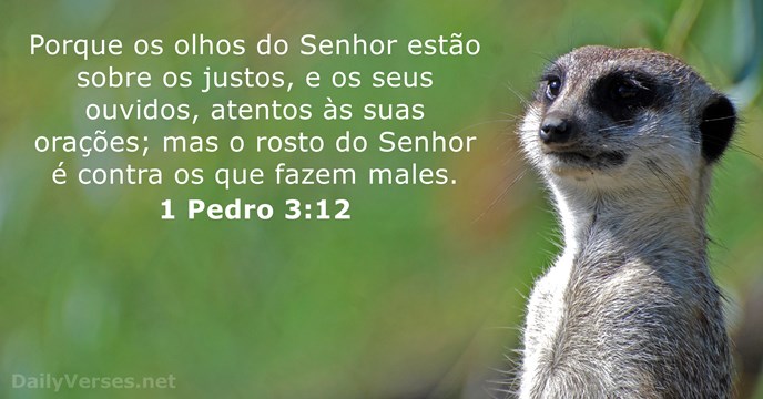 1 Pedro 3:12