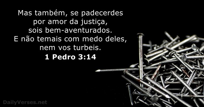 1 Pedro 3:14