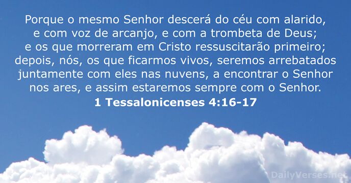 1 Tessalonicenses 4:16-17