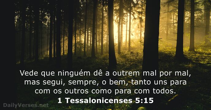 1 Tessalonicenses 5:15
