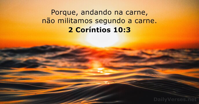 2 Coríntios 10:3